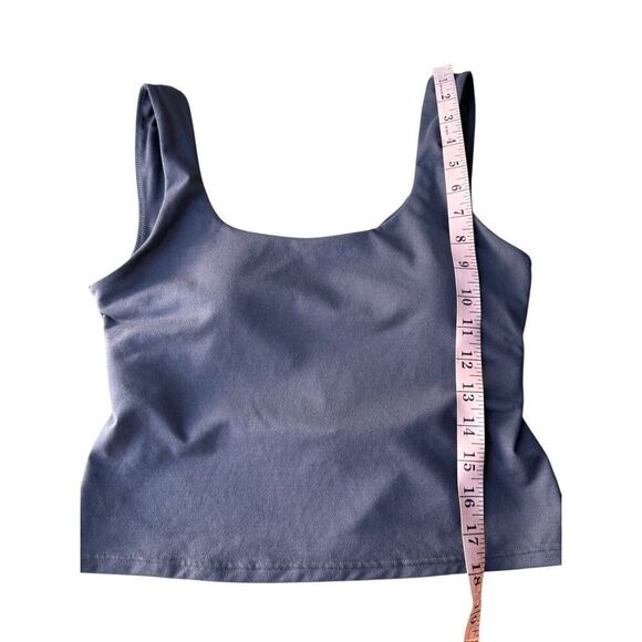 Fabletics Oasis Twist Back Built In Bra Tank In Pewter/Gray Size M - Picture 11 of 12